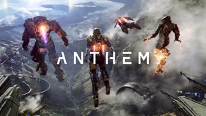 Anthem 4k Title Logo Wallpaper