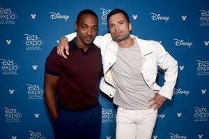 Anthony Mackie And Sebastian Stan Wallpaper