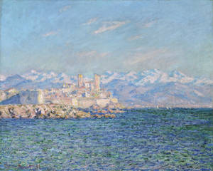 Antibes, Afternoon Effect Impressionist Painting Wallpaper