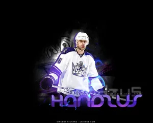 Anze Kopitar Los Angeles Kings Captain Wallpaper