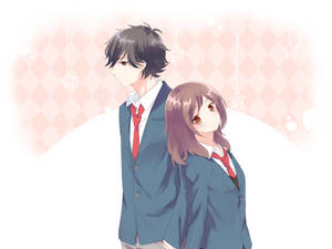 Ao Haru Ride Main Characters Wallpaper