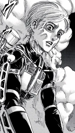 Aot Manga Armin Digital Sketch Wallpaper