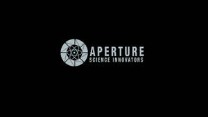 Aperture Portal Logo Wallpaper