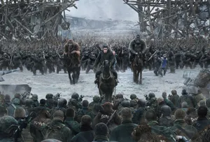 Apes And Human War Wallpaper