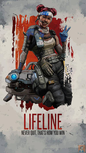 Apex Legends Iphone Lifeline Quote Wallpaper