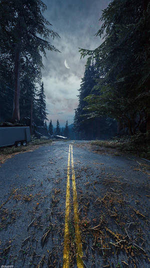 Apocalypse Road In Days Gone Wallpaper