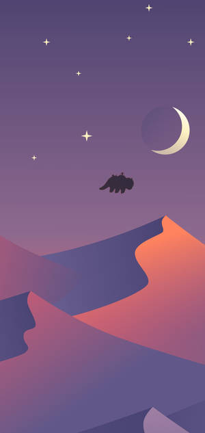 Appa On A Desert Night Wallpaper