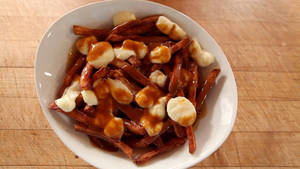 Appetizing Poutine Bowl Wallpaper