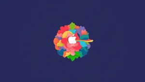Apple 4k Ultra Hd Floral Art Wallpaper