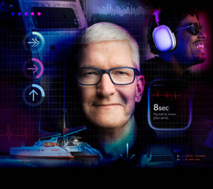 Apple Ceo Tim Cook Digital Artwork Wallpaper