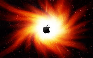 Apple Logo Galaxy Macos Wallpaper