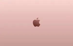 Apple Logo Macbook Pro Aesthetic Pink Wallpaper