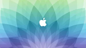 Apple Logo Spring Forward Flower Petals Wallpaper