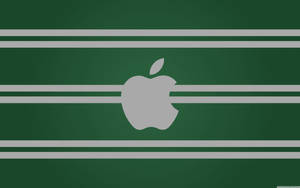 Apple On Slytherin Stripes Wallpaper