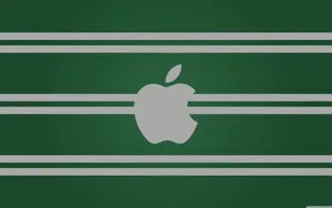 Apple On Slytherin Stripes Wallpaper