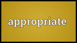 Appropriate Proper Spelling Wallpaper