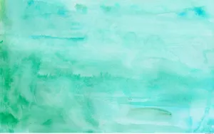 Aqua Green Watercolor Art Wallpaper