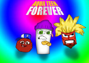 Aqua Teen Hunger Force Forever Wallpaper