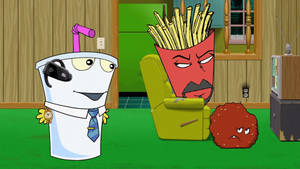 Aqua Teen Hunger Force Meeting Wallpaper