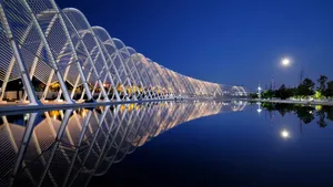 Architecture Olympic Center Athens Wallpaper