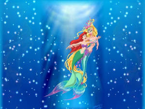 Ariel The Little Mermaid Wallpaper