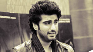 Arjun Kapoor Grayscale Photo Wallpaper