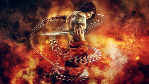 Armed Prince Of Persia Wallpaper