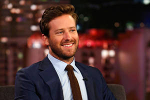 Armie Hammer Interview Shot Wallpaper