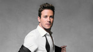 Armie Hammer Side View Portrait Wallpaper