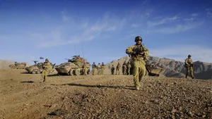 Armies On Battlefield Wallpaper