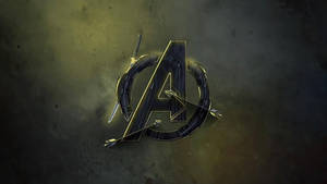 Armored Avengers Logo Wallpaper