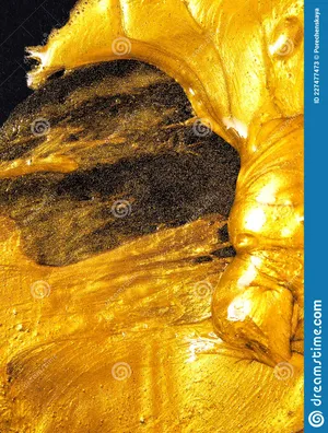 Aromatic Brown And Glittering Gold Wallpaper