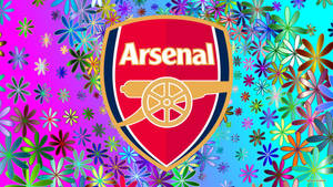 Arsenal Colorful Fan Art Wallpaper