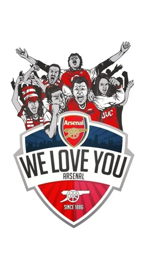 Arsenal Fc Digital Art Wallpaper