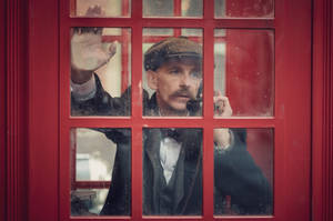 Arthur Phone Booth Peaky Blinders 8k Wallpaper