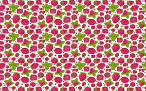 Artistic Abstract Strawberry Desktop Wallpaper