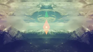 Artistic Visualization With Hipster Aesthetics Wallpaper