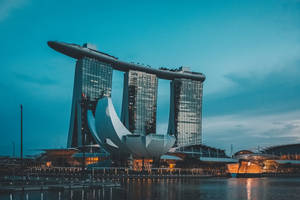 Artscience And Mbs Singapore Wallpaper