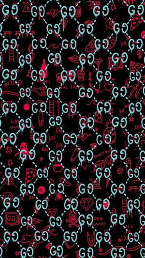 Artsy Gucci Iphone Wallpaper