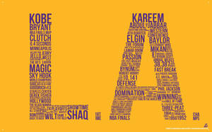 Artwork Nba Los Angeles Lakers Wallpaper