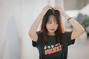 Asian Girl Portrait Wallpaper
