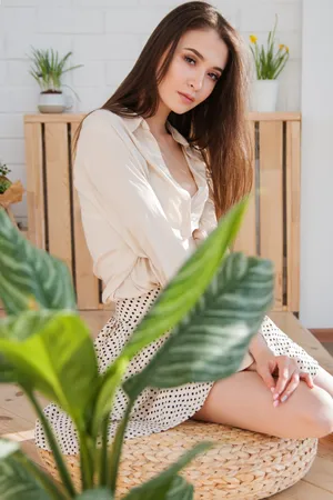 Asian Woman Fashion Model Wallpaper