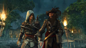 Assassin's Creed Black Flag Cool Friendship Wallpaper