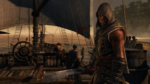 Assassin's Creed Black Flag Mysterious Adéwalé Wallpaper