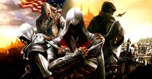 Assassin's Creed Main Characters Wallpaper