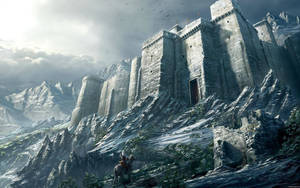 Assassin's Creed Medieval Fortress Wallpaper