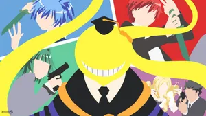 Assassination Classroom Plain Art Wallpaper