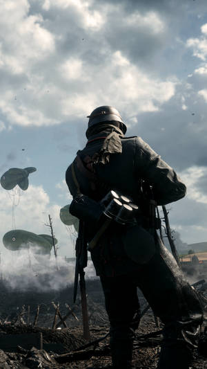 Assault Soldier Battlefield 1 4k Phone Wallpaper