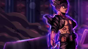 Asta Black Clover 4k Demon Transform Magic Knight Wallpaper