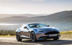 Aston Martin Vanquish Silver Wallpaper